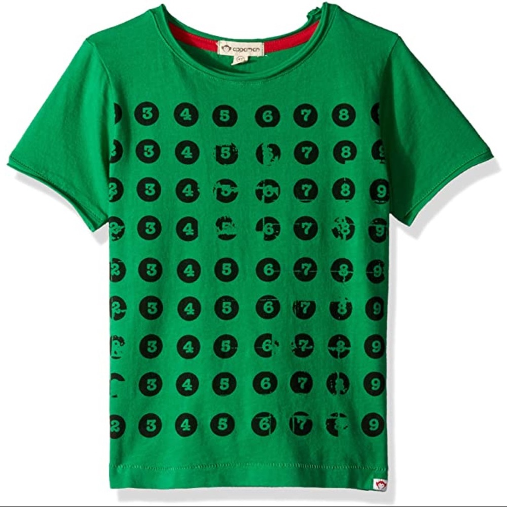Graphic Tee-Numbers Up